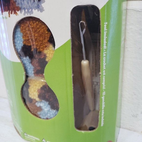 Spinrite Wonderart Latch Hook Kit 8X8" Puppy *NEW* W/Latch Hook "Good Puppy" - Picture 2 of 7